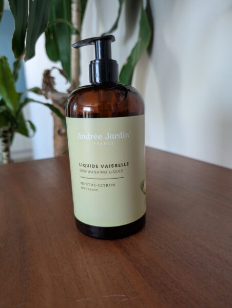 liquide vaisselle andrée jardin